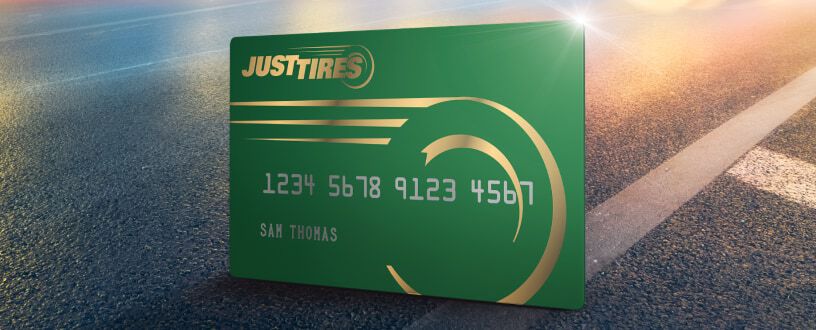 Just Tires Credit card
