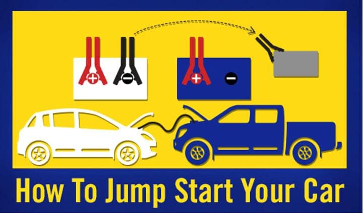 How to jump start your car.