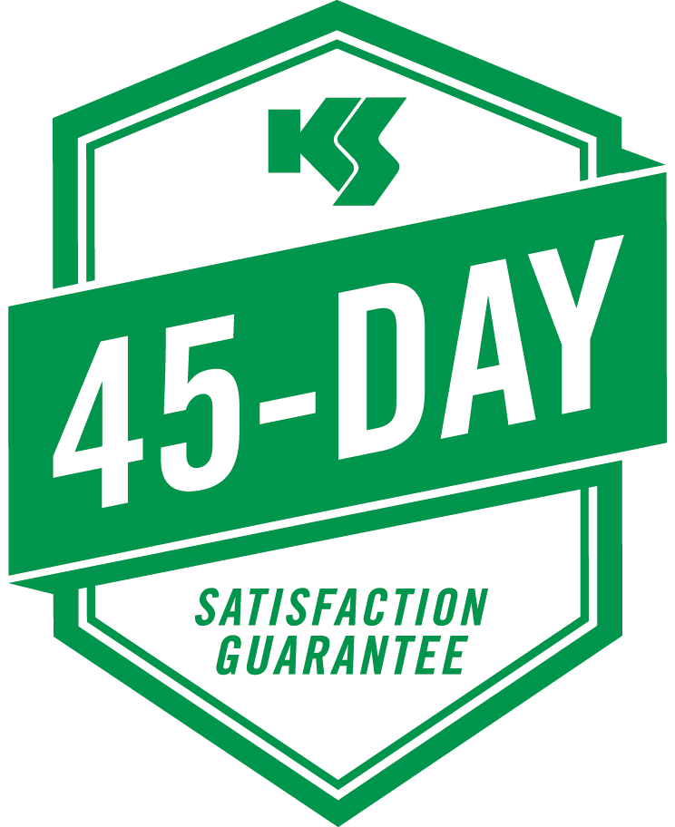Kelly 45-Day Guarantee Badge